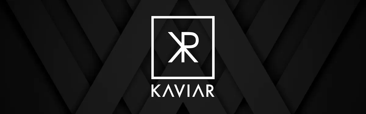Kaviar brand banner