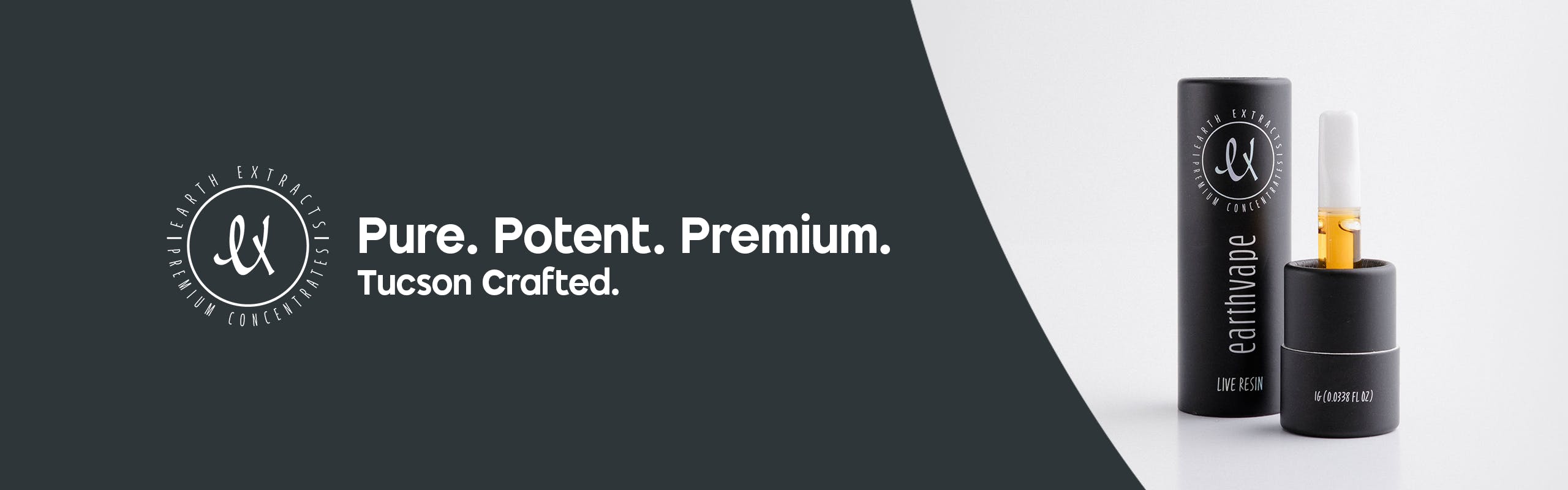 Earth Extracts brand banner