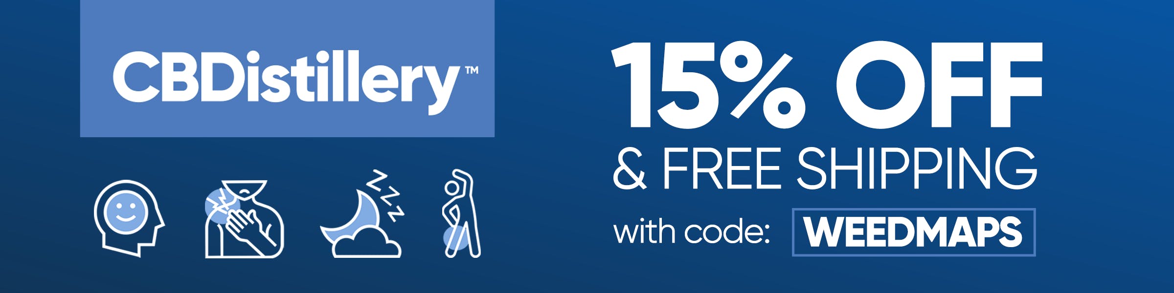 CBDistillery brand banner