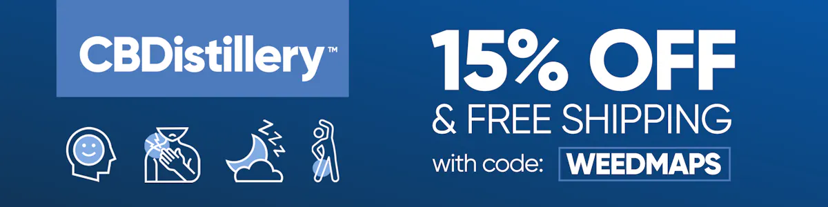 CBDistillery brand banner