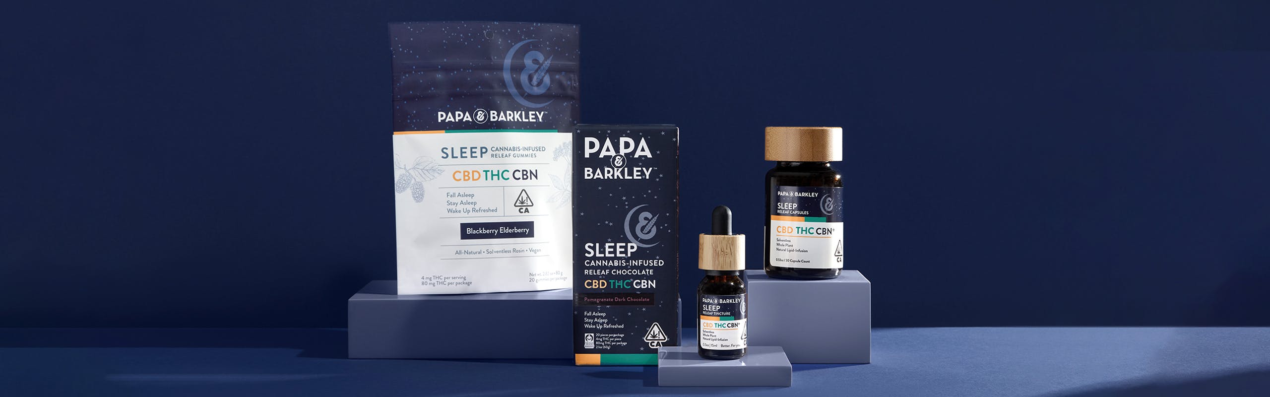 Papa & Barkley brand banner