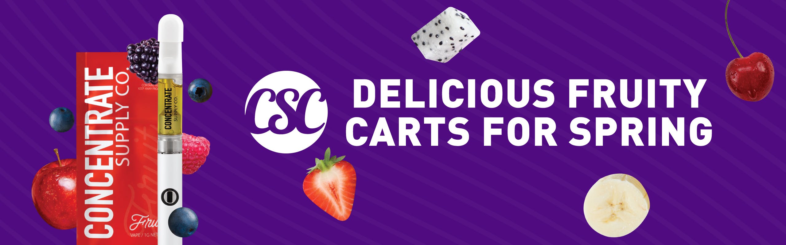 Concentrate Supply Co. CSC brand banner
