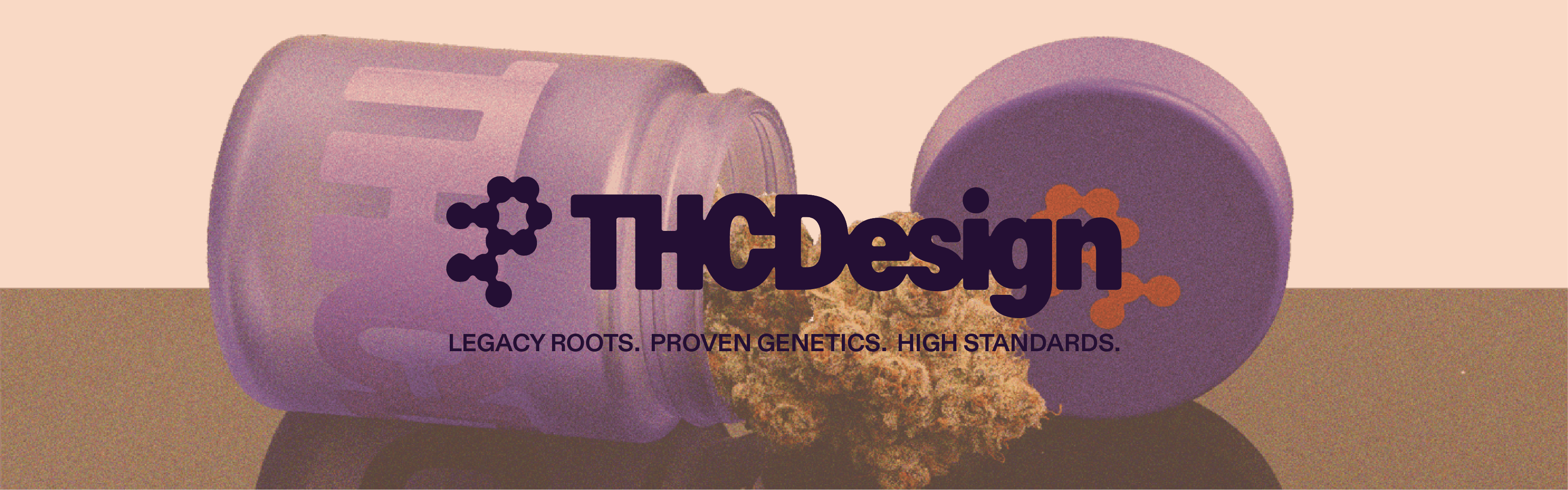 THC Design brand banner