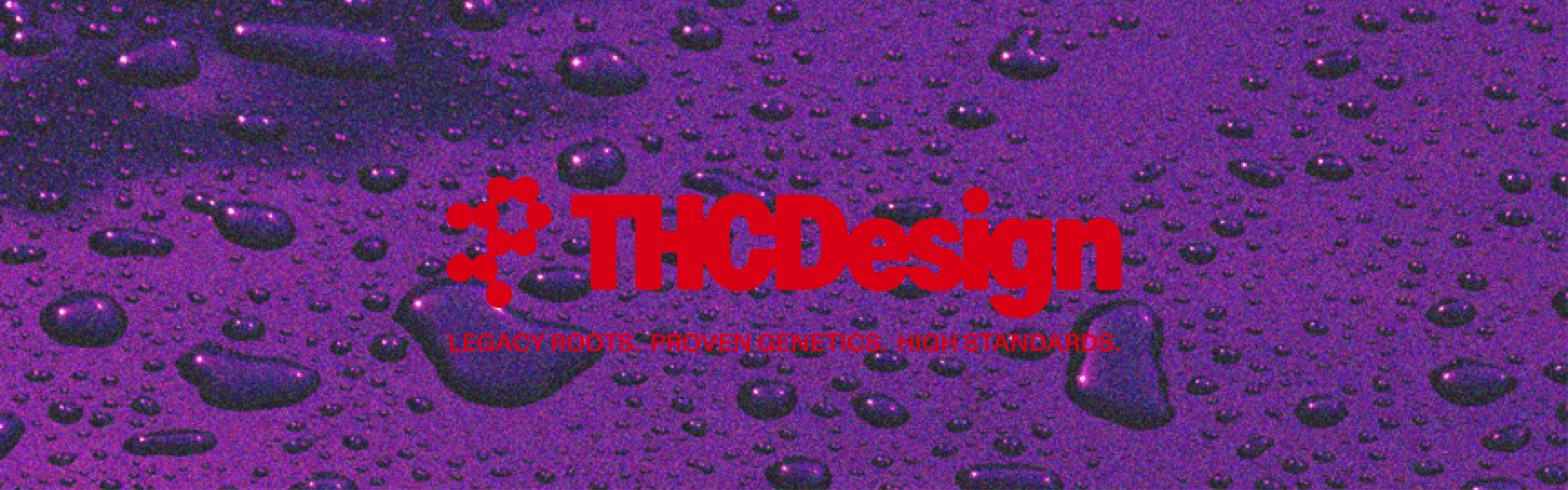 THC Design brand banner