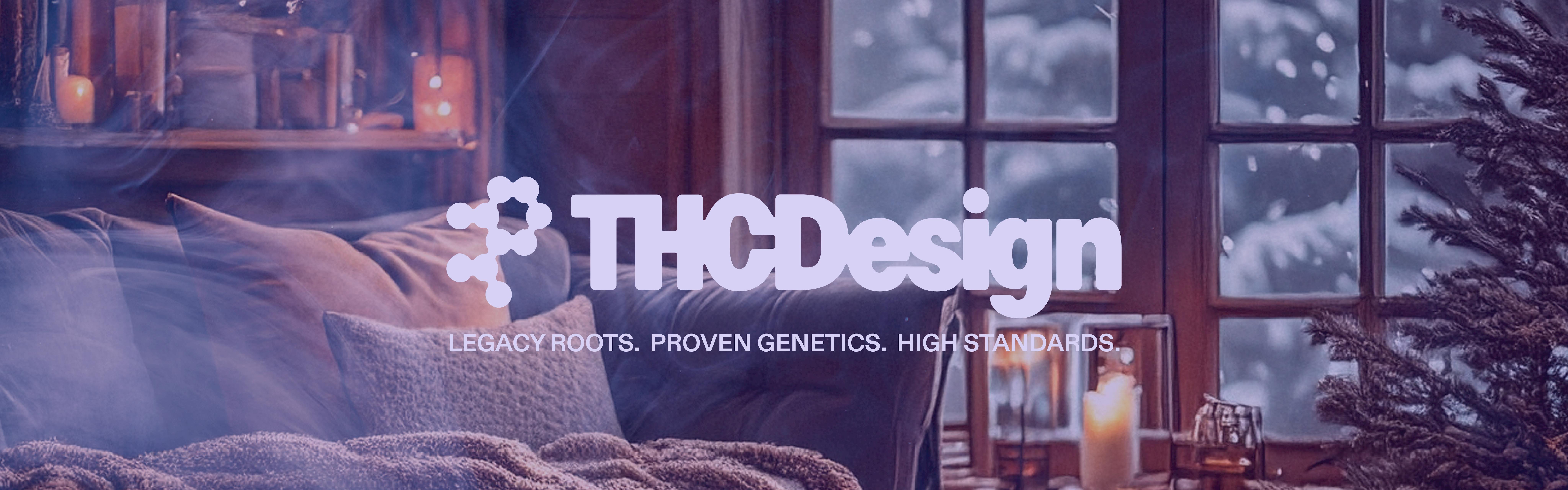 THC Design brand banner
