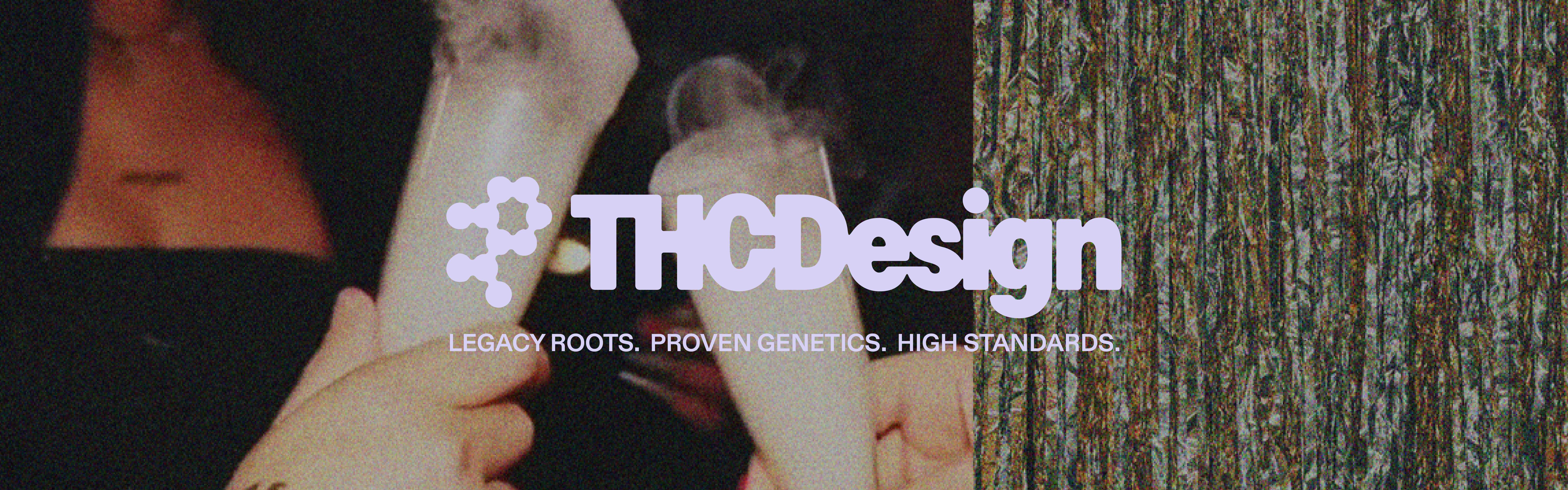 THC Design brand banner