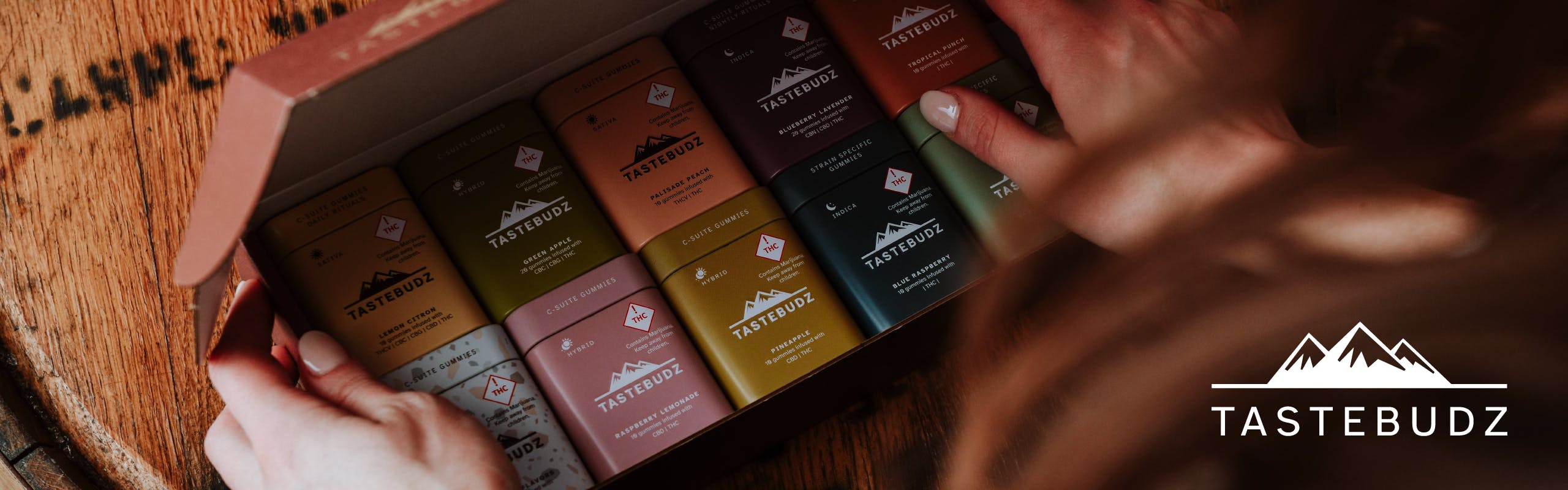 TasteBudz brand banner