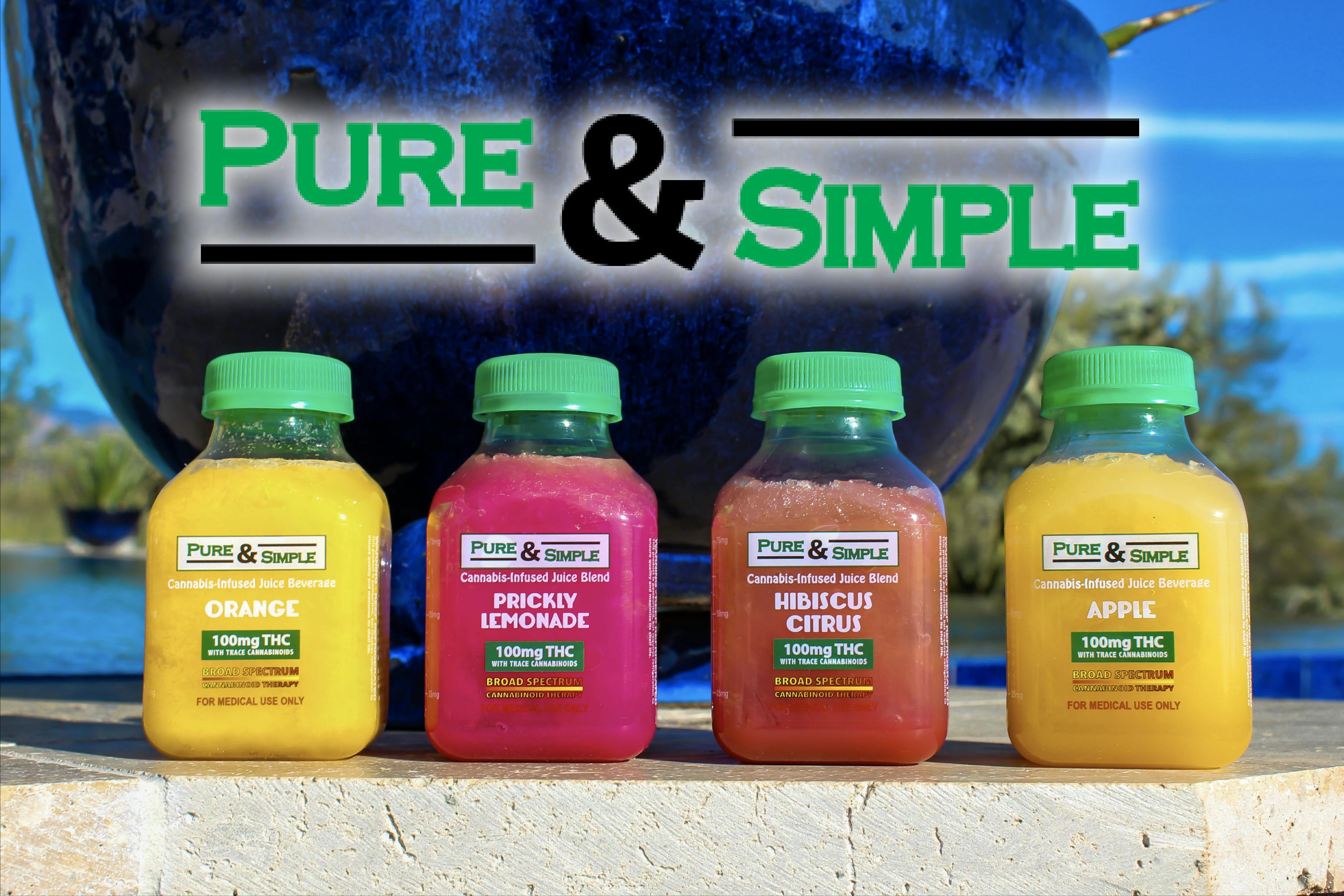 Pure & Simple brand banner