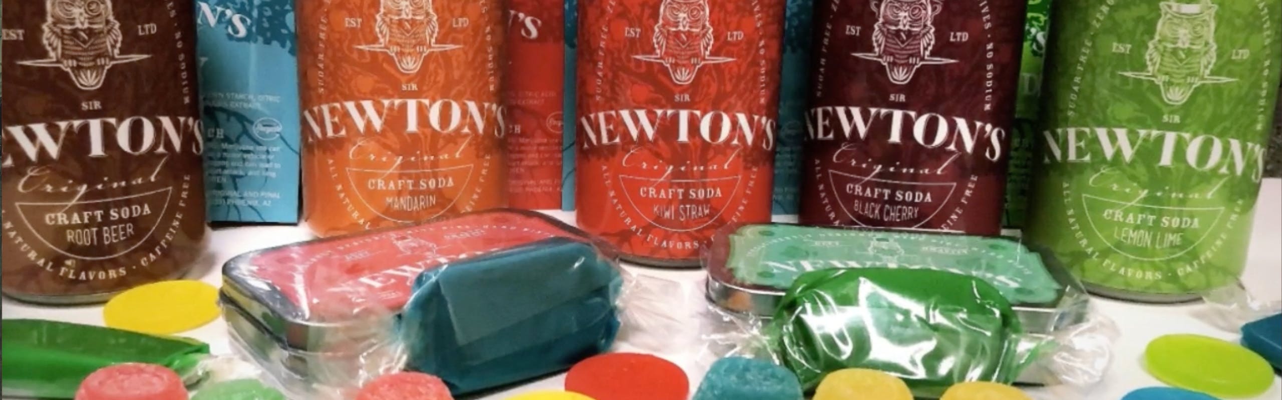 Sir Newton's Original brand banner