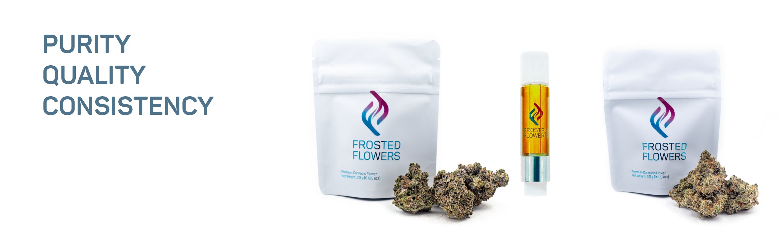 Frosted Flowers brand banner
