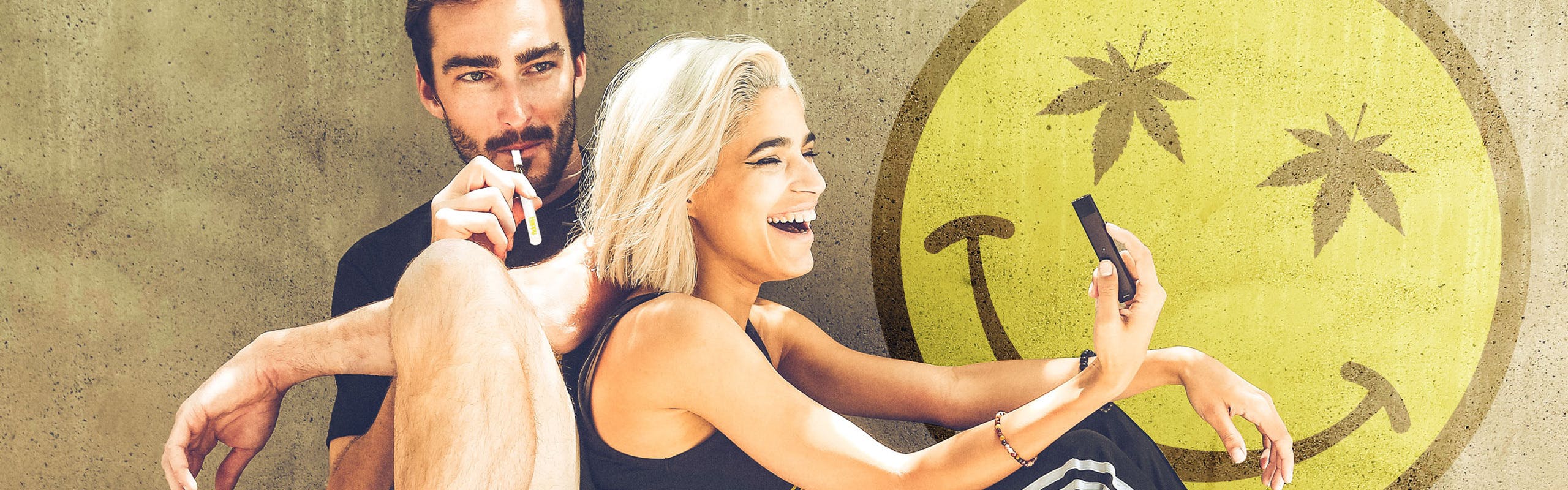 Happy Sticks brand banner
