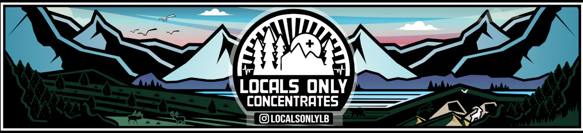 Locals Only Concentrates brand banner