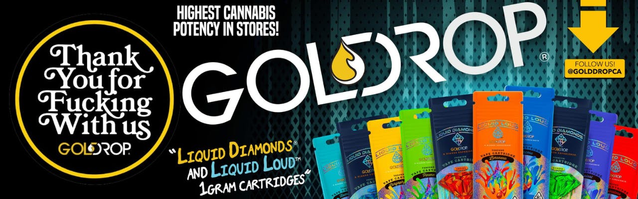 GoldDrop brand banner