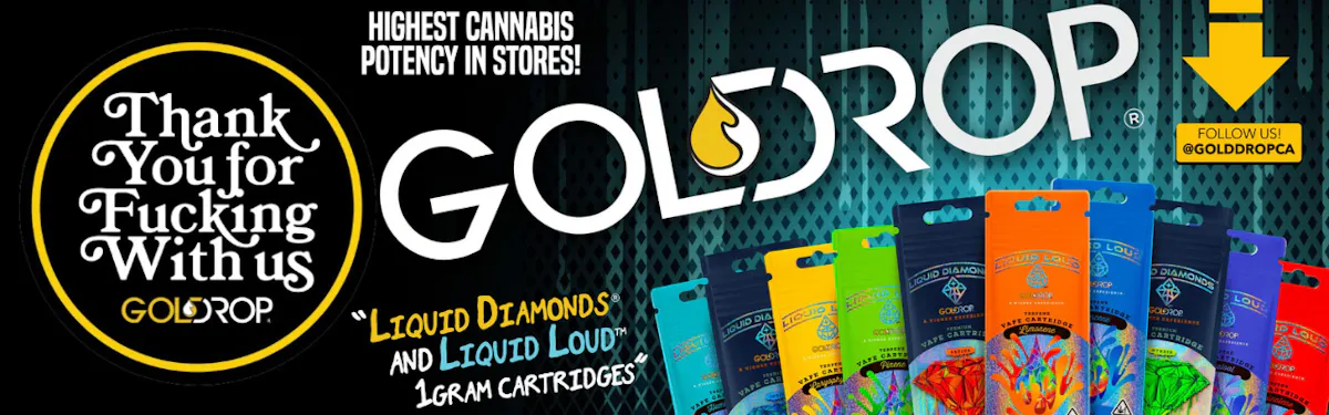 GoldDrop brand banner
