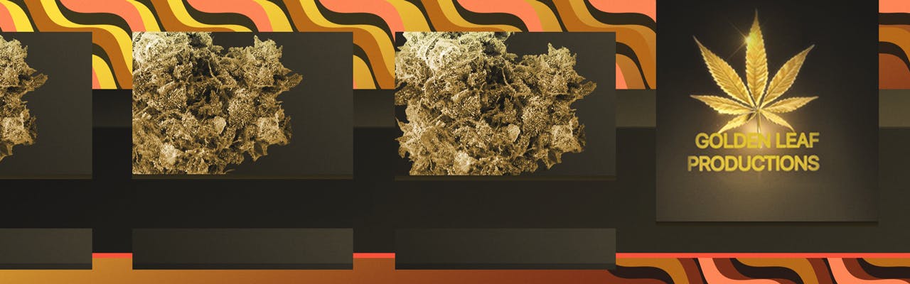 Golden Leaf Productions brand banner