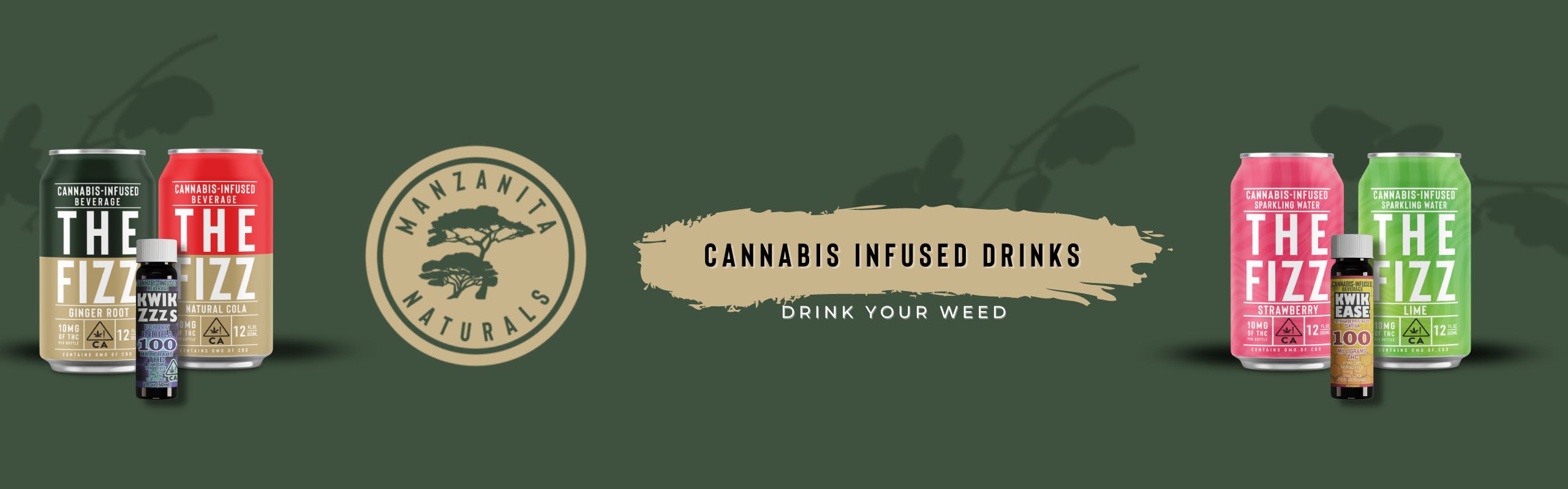 Manzanita Naturals brand banner