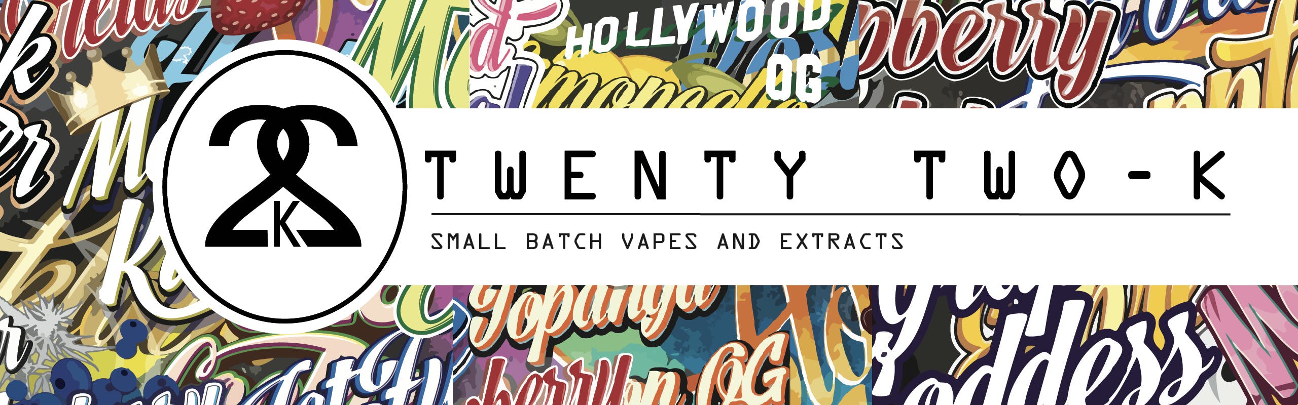 Twenty Two K / 22k brand banner
