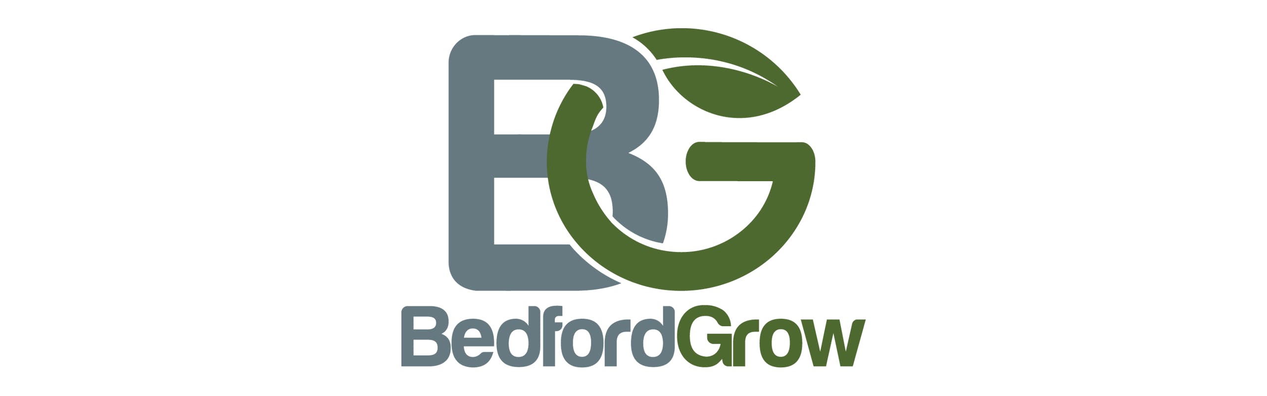 Bedford Grow brand banner