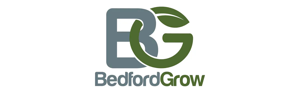 Bedford Grow brand banner