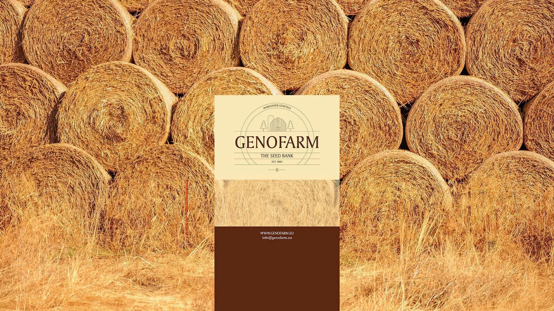 Genofarm brand banner