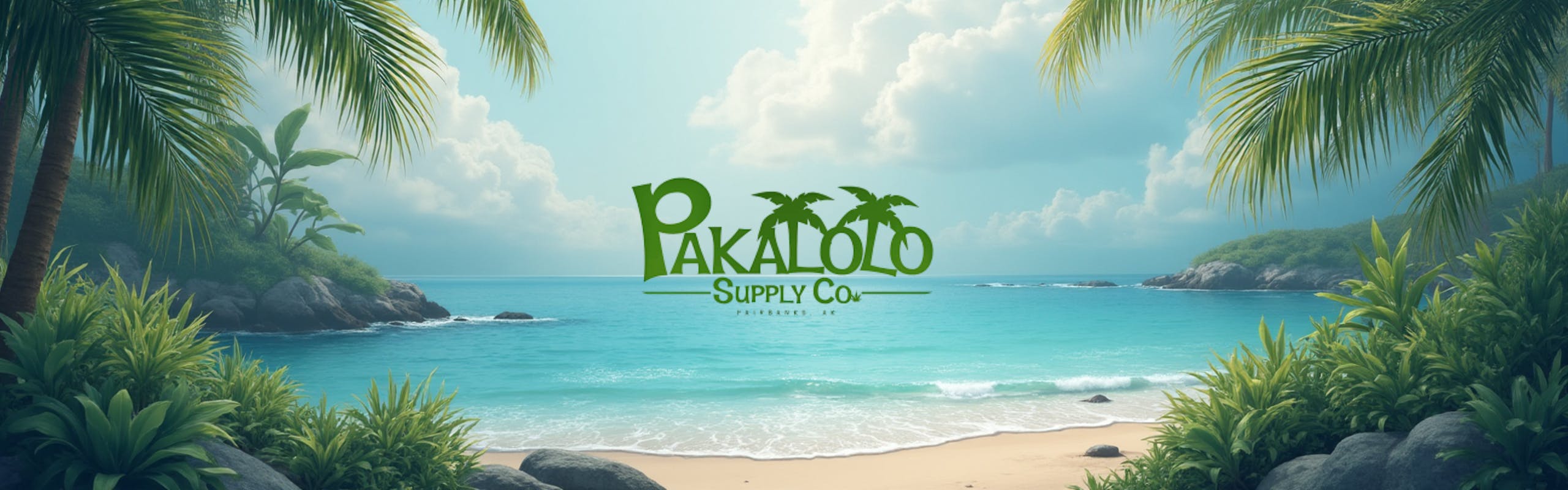 Pakalolo Supply Company brand banner