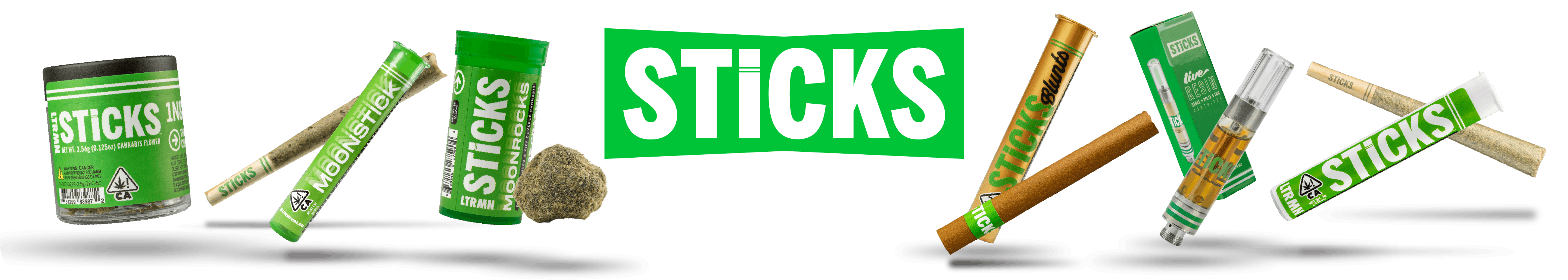 STiCKS brand banner