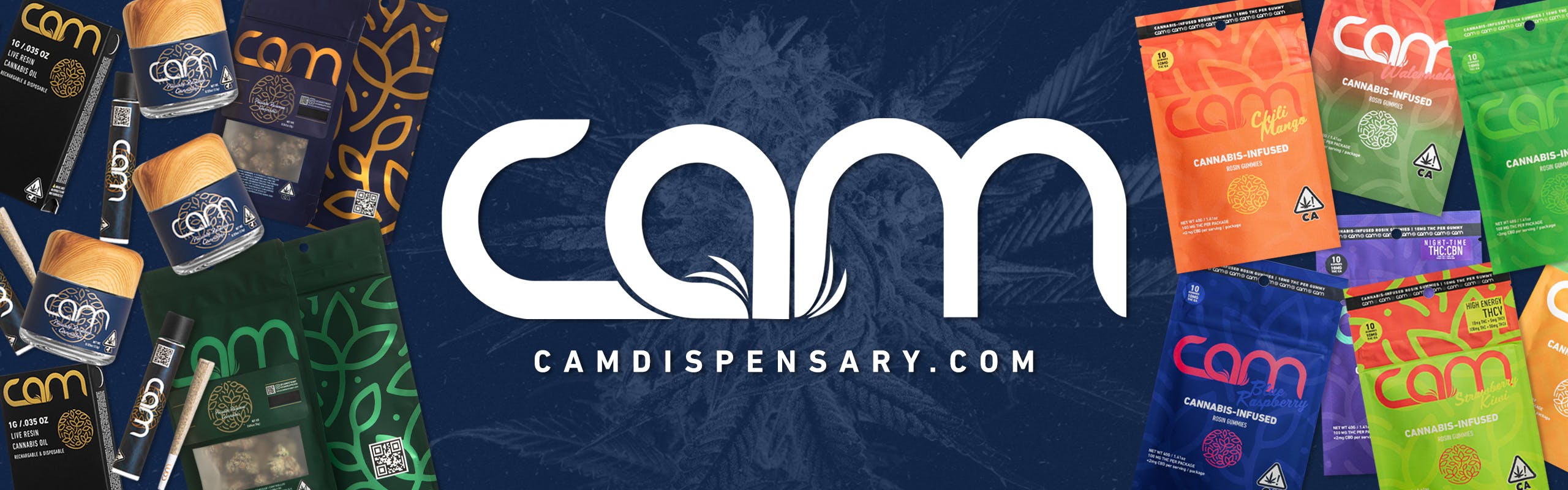 CAM brand banner