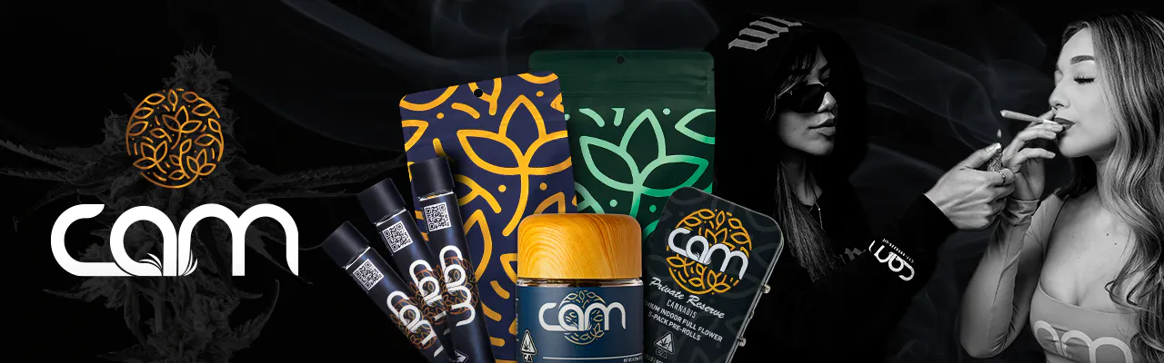 CAM brand banner