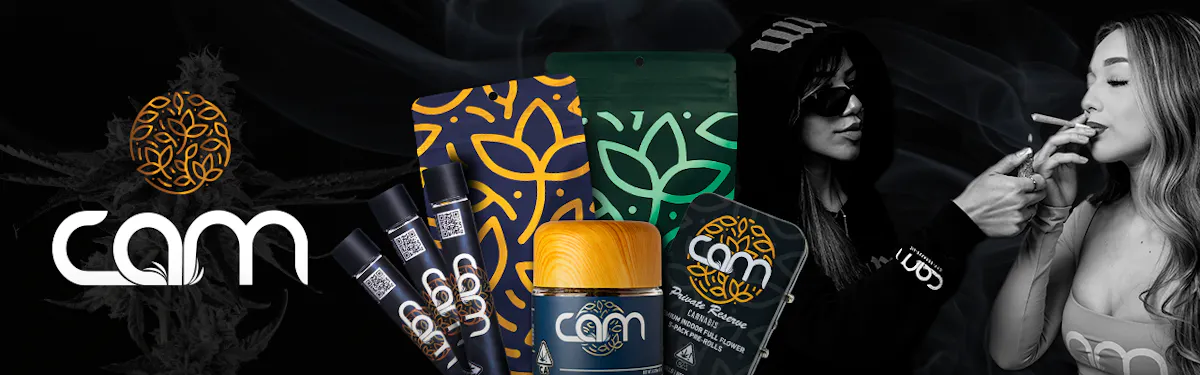 CAM brand banner