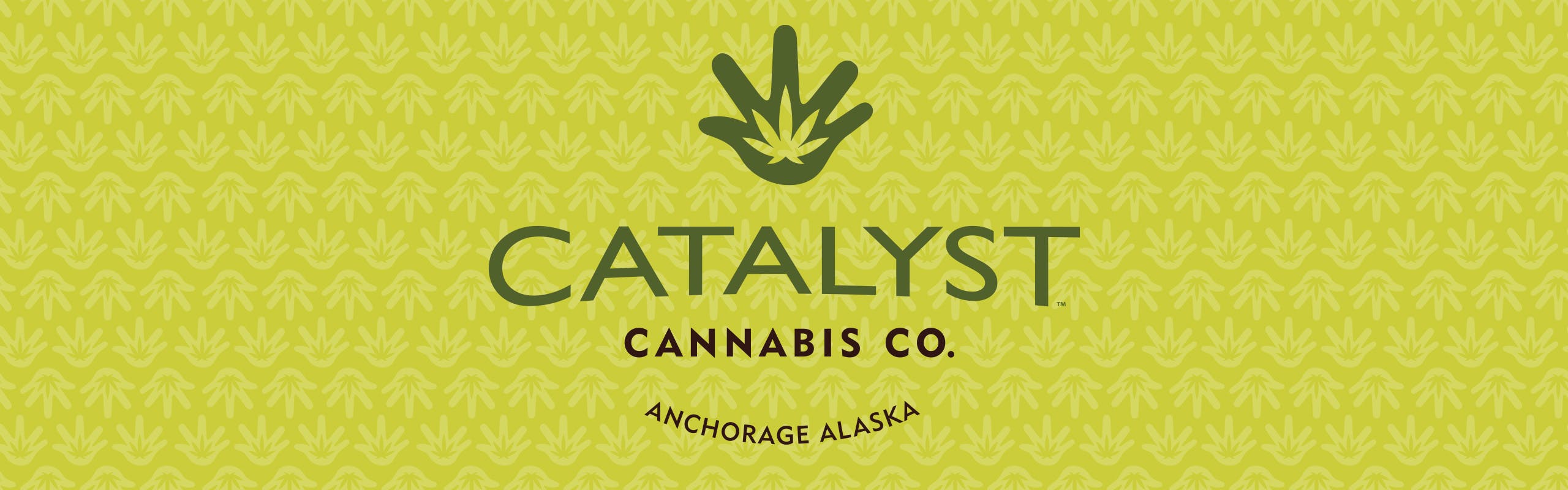 Catalyst Cannabis Co. brand banner