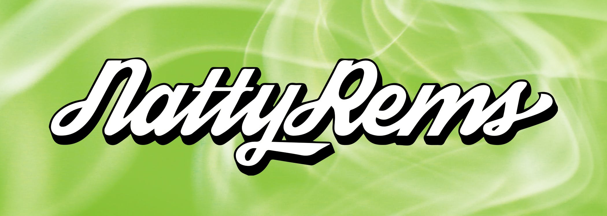 Natty Rems brand banner