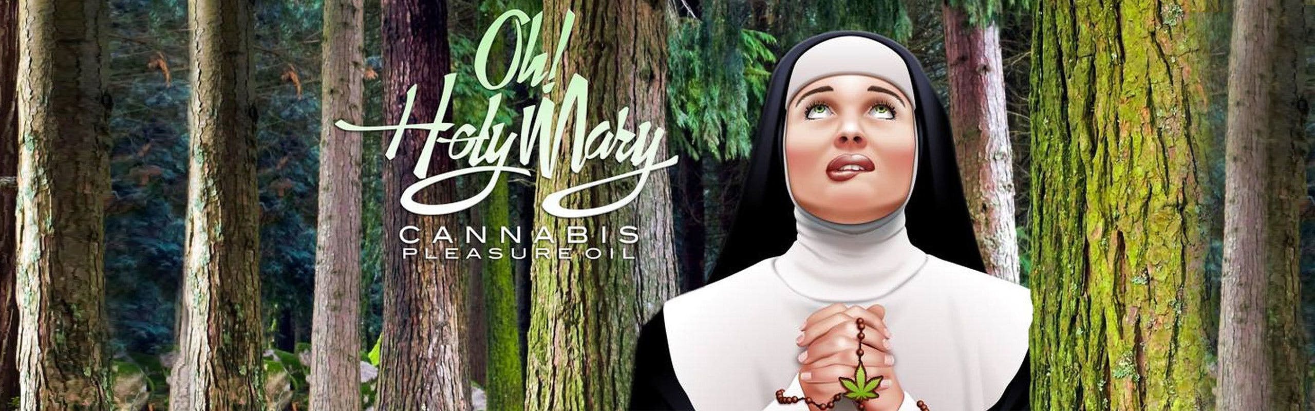 Oh! Holy Mary brand banner