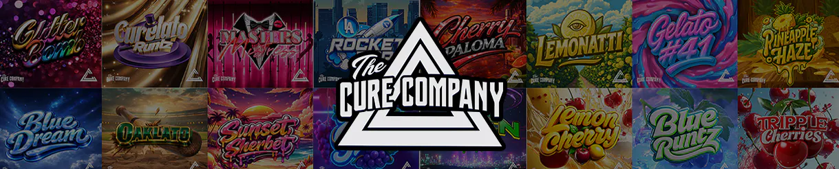 The Cure Company brand banner
