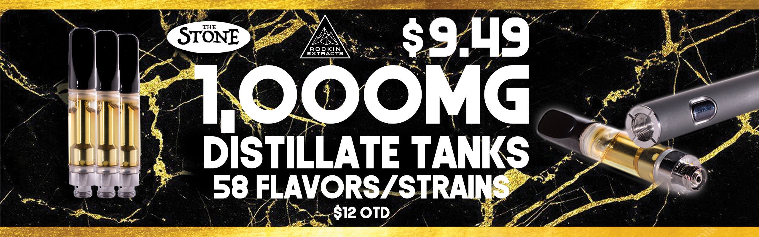Rockin Extracts brand banner