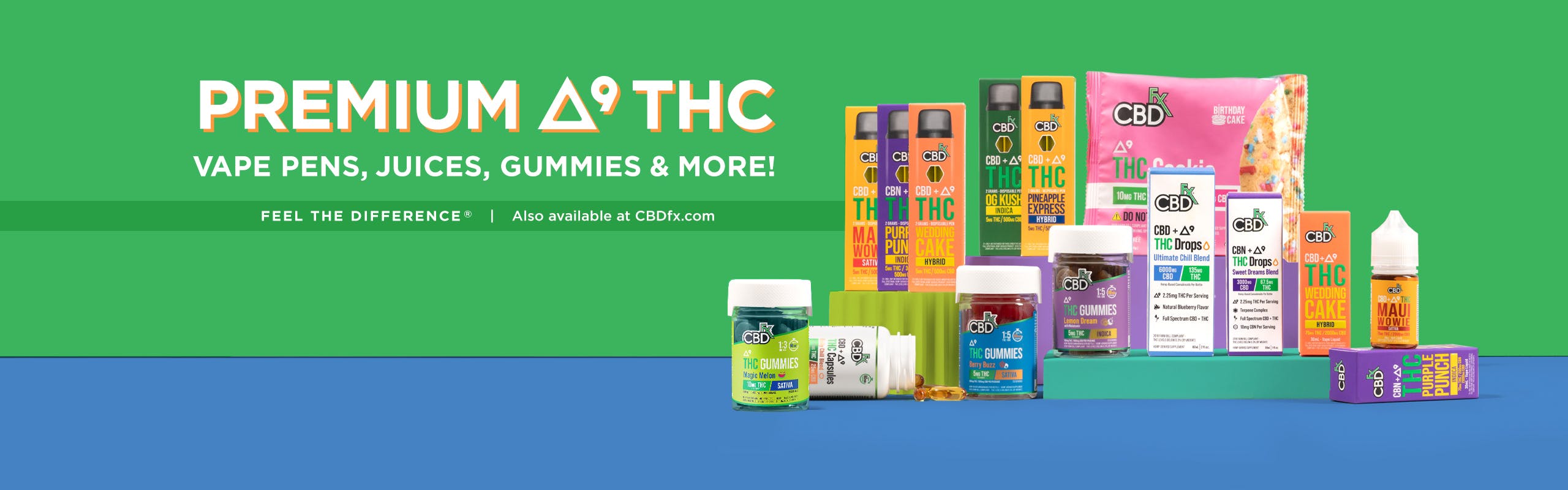 CBDfx brand banner