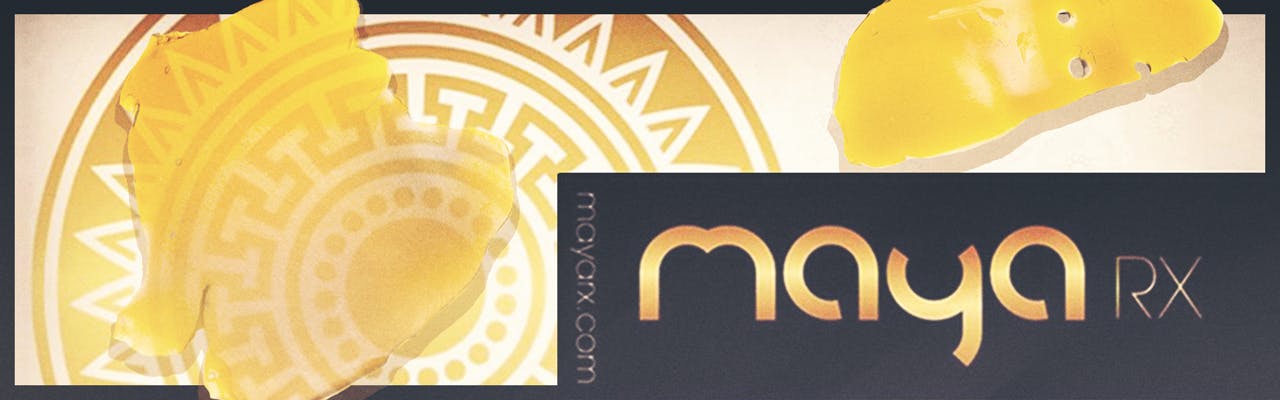 Maya RX Extracts brand banner