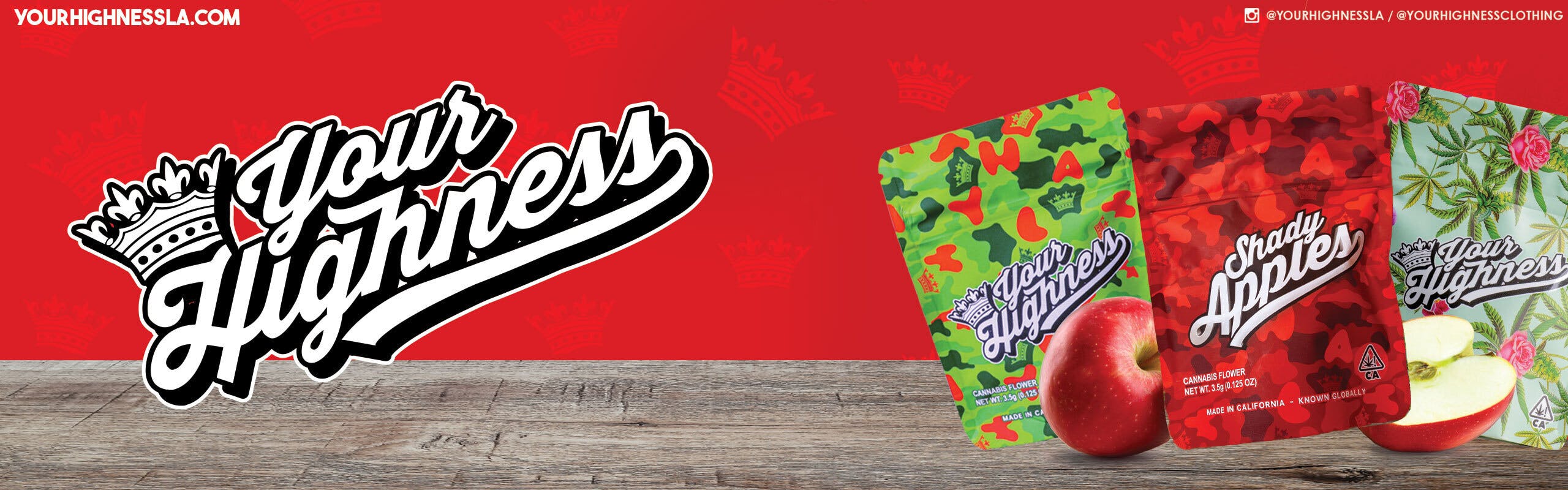 Your Highness brand banner
