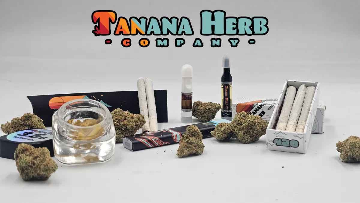 Tanana Herb Co. brand banner