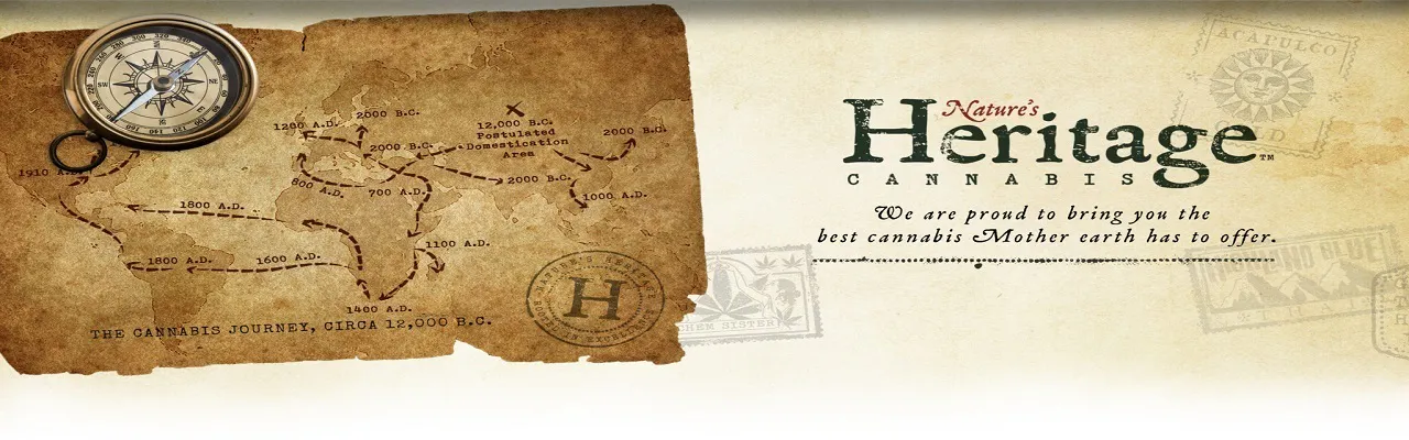 Nature's Heritage brand banner