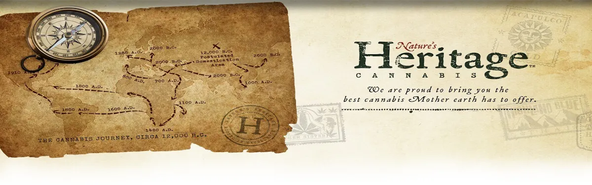 Nature's Heritage brand banner