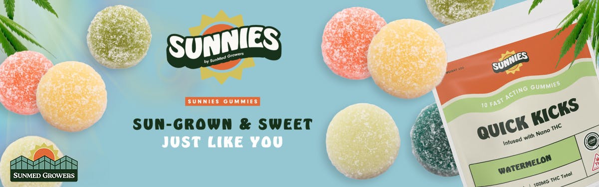 SunMed Growers brand banner