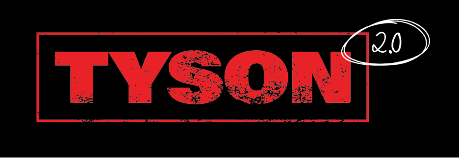 TYSON 2.0 brand banner