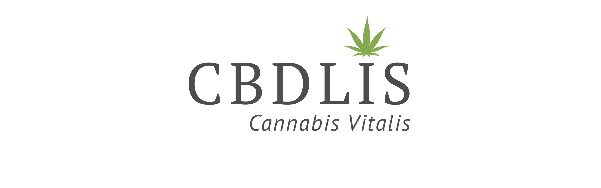 CBDLIS Cannabis Vitalis brand banner