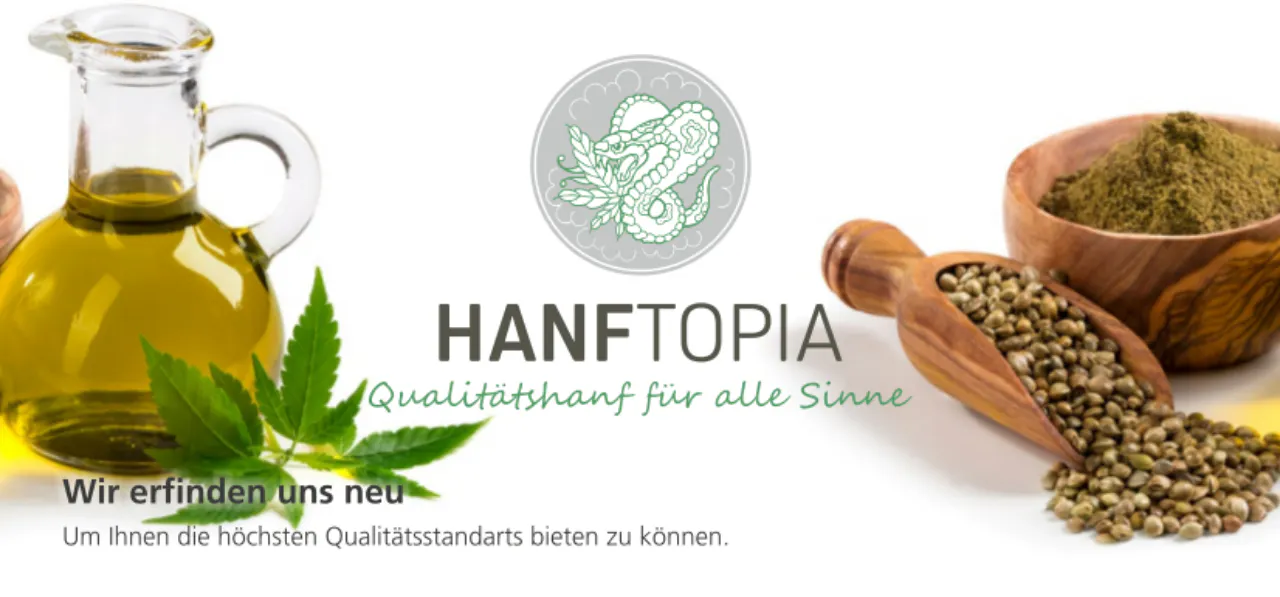 Hanftopia brand banner
