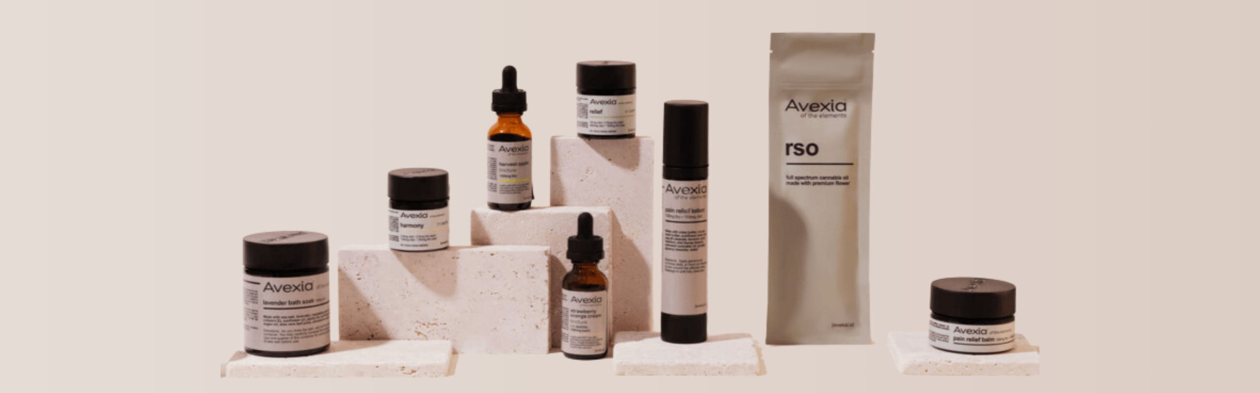 Avexia brand banner