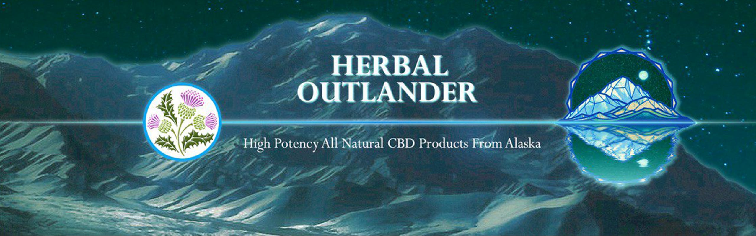 Herbal Outlander brand banner