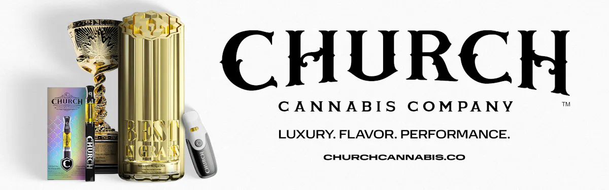 Church Cannabis Company brand banner