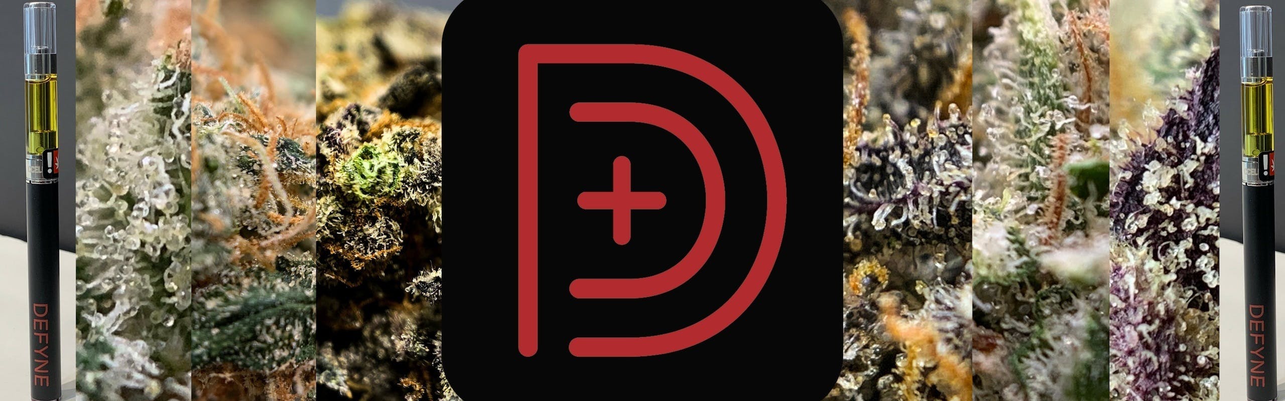 Defyne Premium Cannabis brand banner