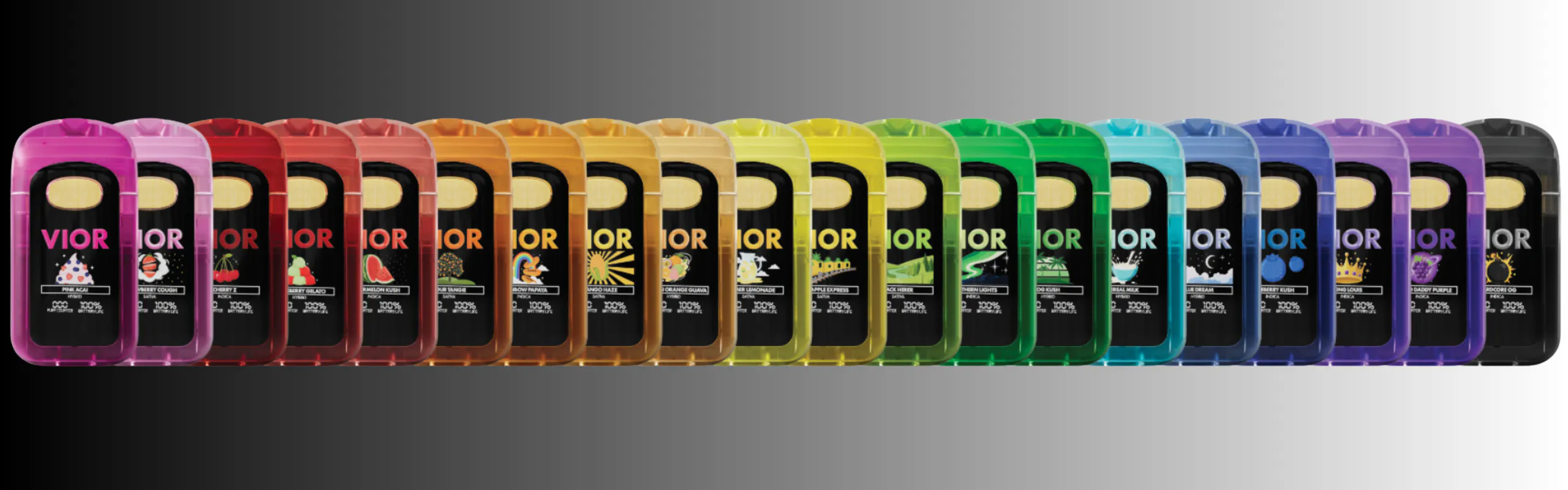 Vior Extracts brand banner