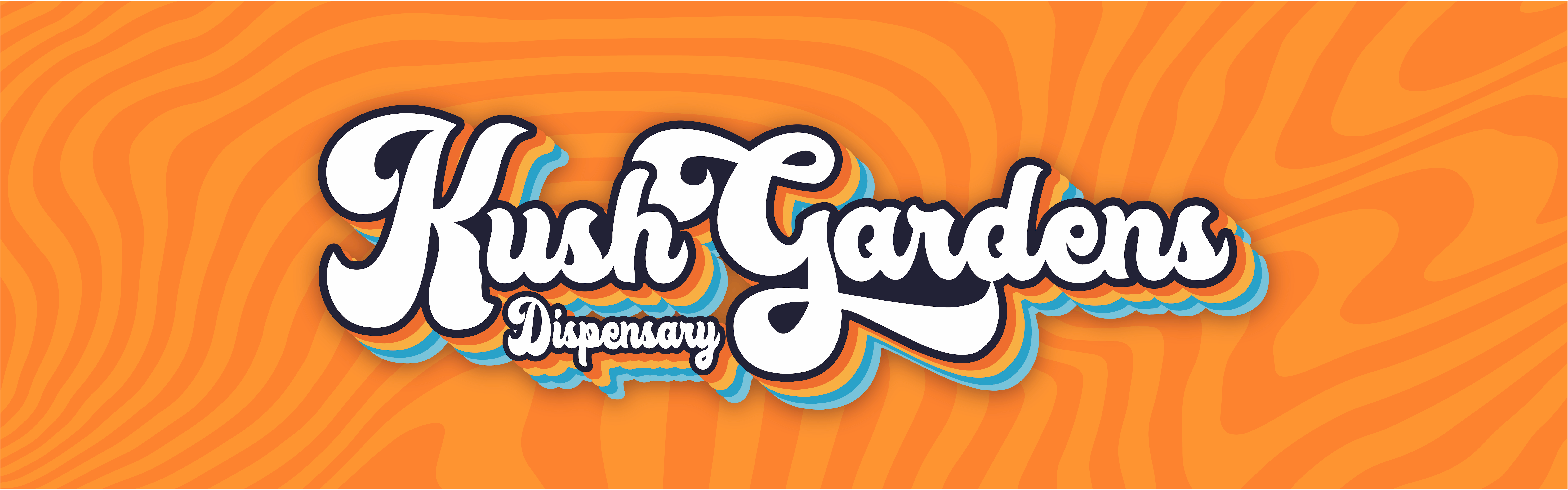 Kush Gardens brand banner